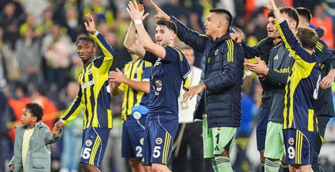 Fenerbahçe sahasında kaybetmiyor