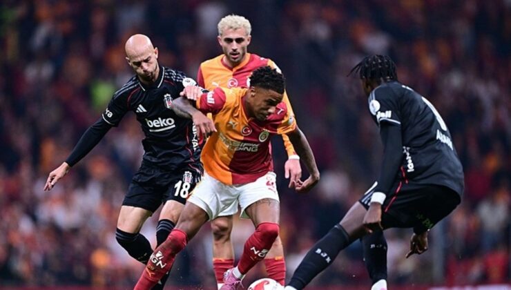 Galatasaray-Beşiktaş derbisinde Emirhan Topçu ile Victor Osimhen arasında gergin anlar!