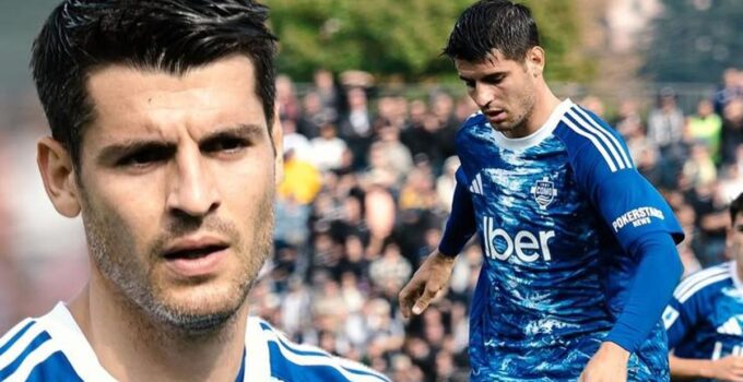 Galatasaray’dan ayrılan Alvaro Morata Como’da yokları oynuyor