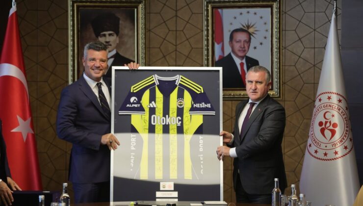 Gençlik ve Spor Bakanı Osman Aşkın Bak, Fenerbahçe yönetimini kabul etti!