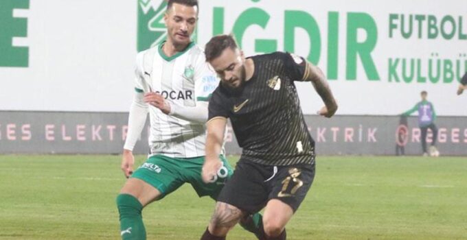 Iğdır 1 puanı 89’da kurtardı! Iğdır FK – Boluspor maç sonucu 1-1