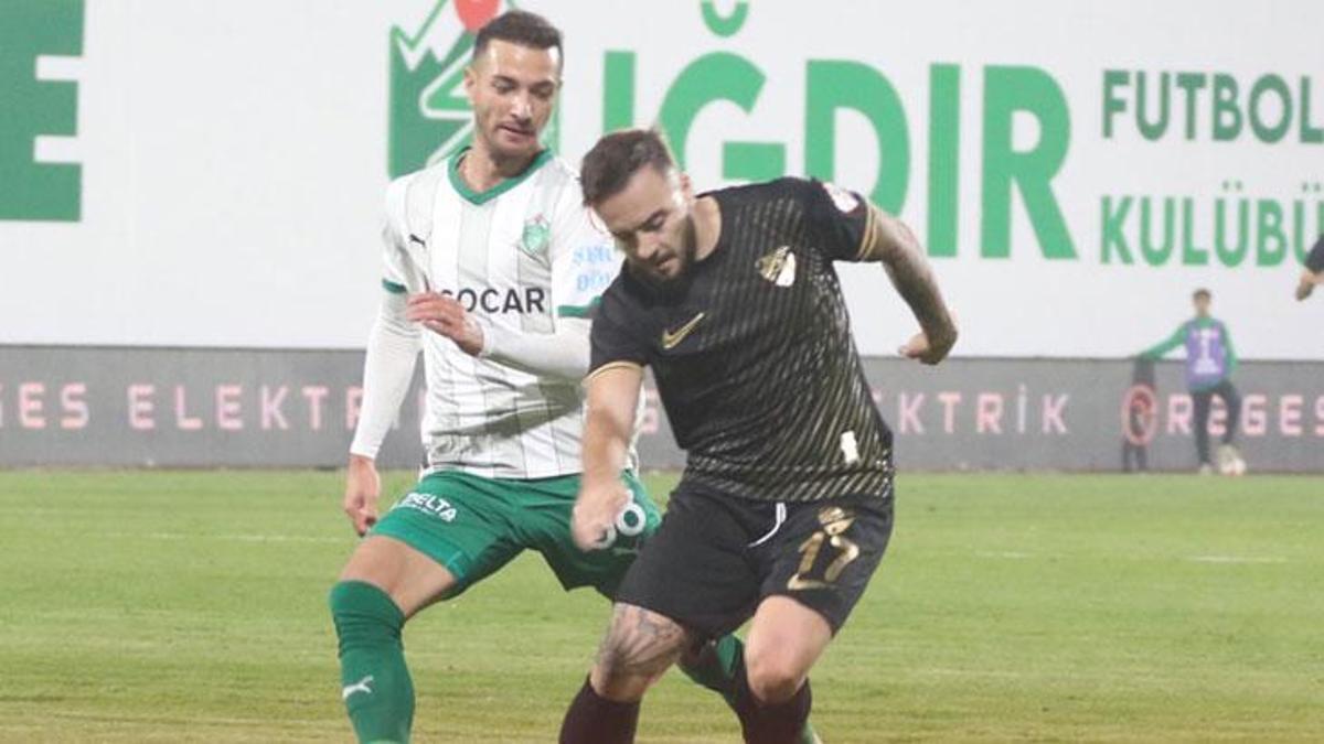 Iğdır 1 puanı 89’da kurtardı! Iğdır FK – Boluspor maç sonucu 1-1