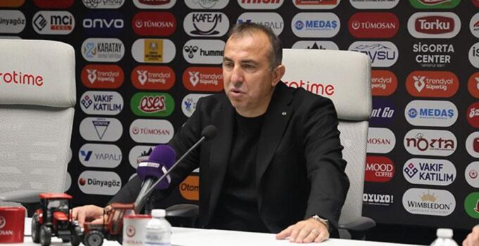 Konyaspor teknik direktörü Recep Uçar: ‘Bunlar mazeret olamaz’