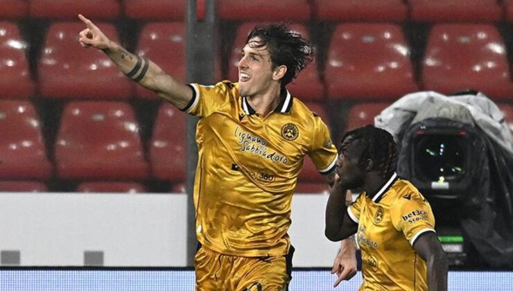 Nicolo Zaniolo, Udinese’de siftah yaptı!