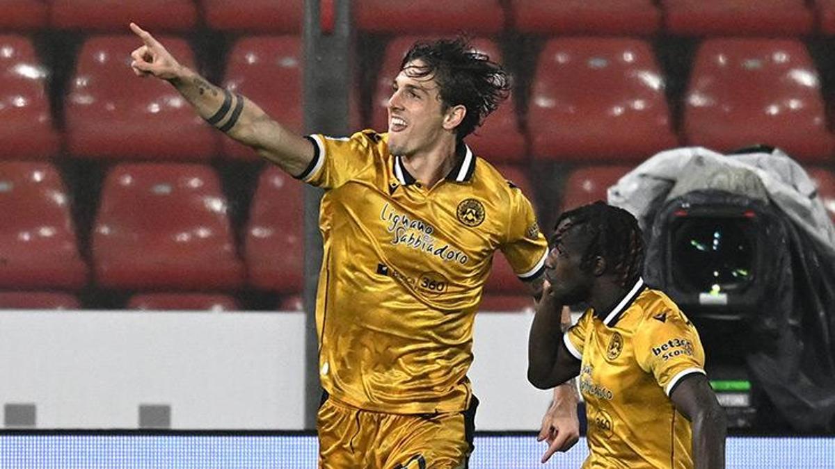 Nicolo Zaniolo, Udinese’de siftah yaptı!
