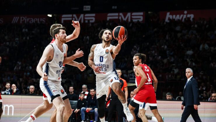 Olympiakos 78-82 Anadolu Efes MAÇ SONUCU-ÖZET