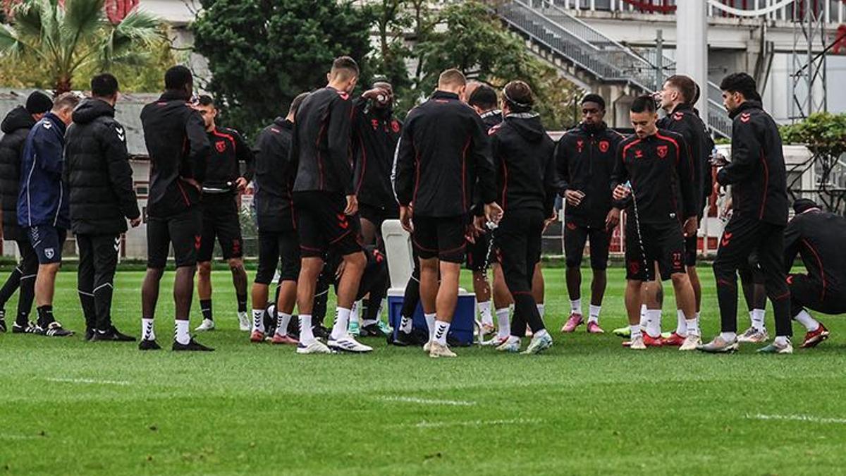 Samsunspor’da Kayserispor mesaisi devam ediyor