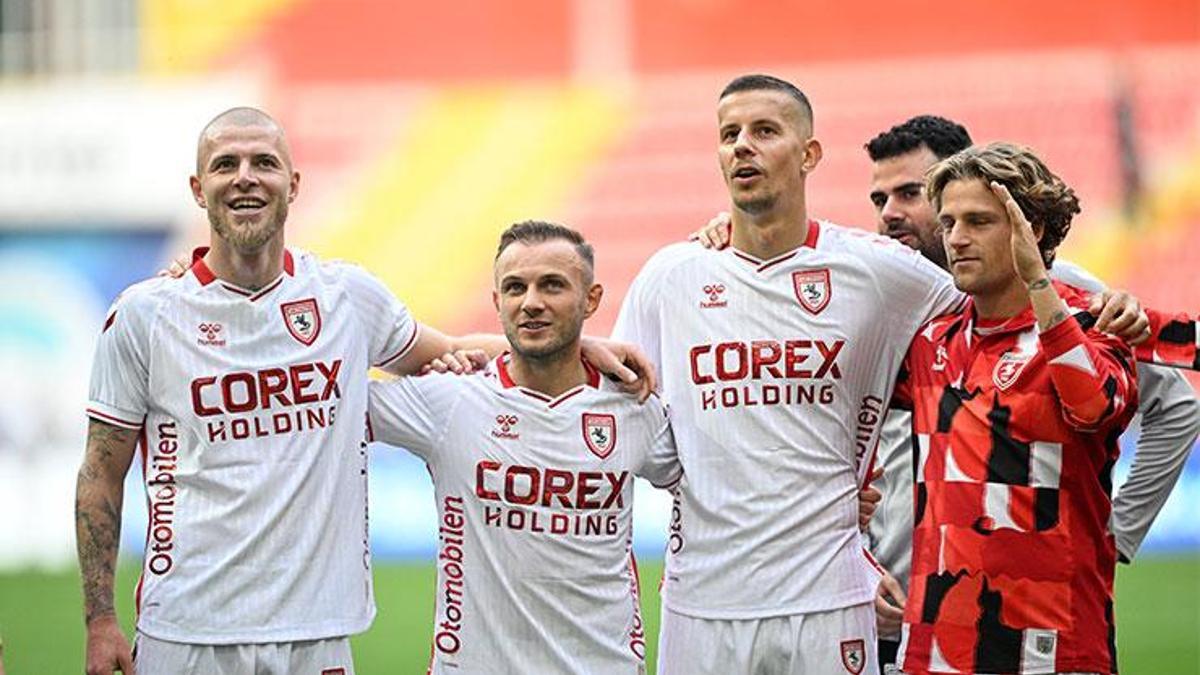 Samsunspor’dan müthiş seri!