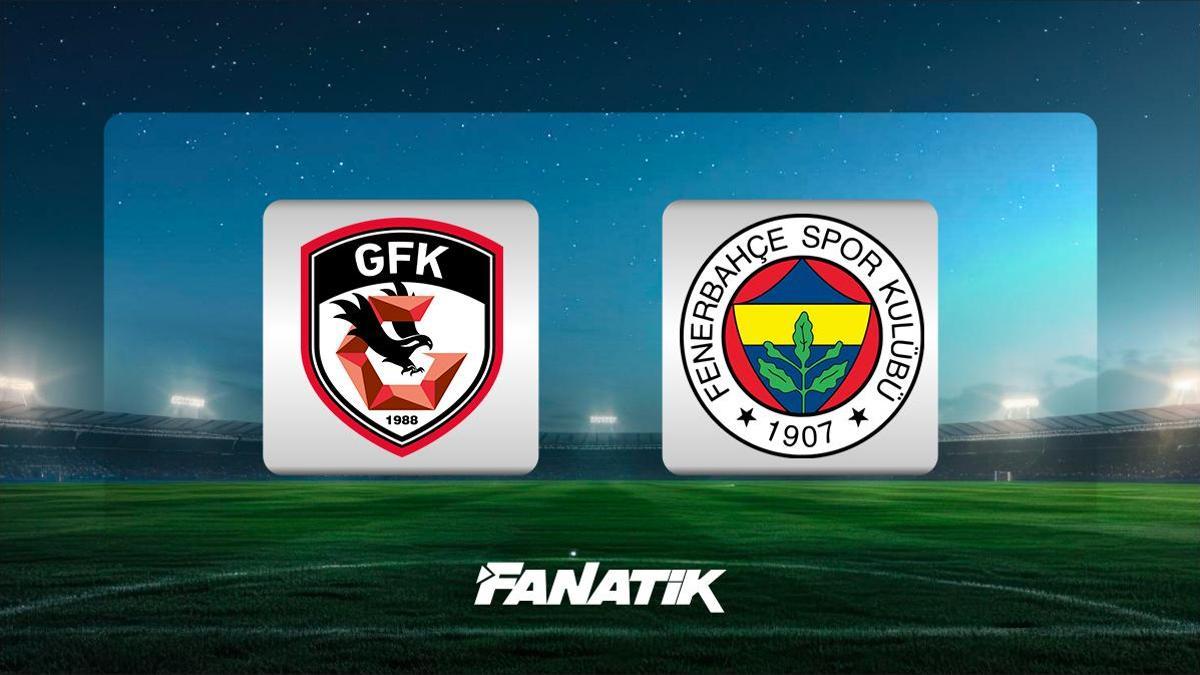 CANLI |Gaziantep FK – Fenerbahçe maçı ne zaman, saat kaçta, hangi kanalda? (Muhtemel 11’ler)