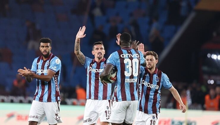 Süper Lig’de haftaya Trabzonspor damga vurdu!