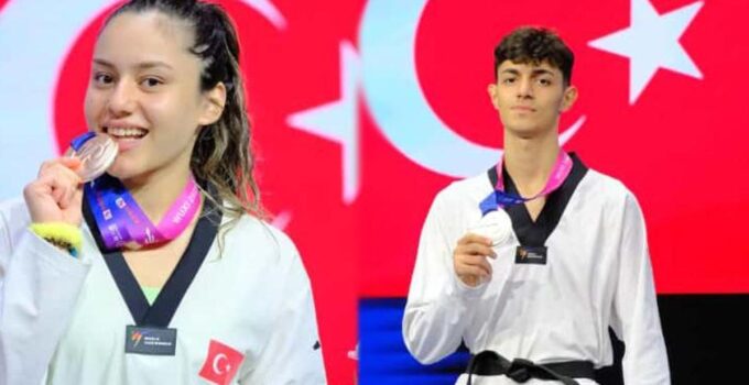 Tekvandoda çifte kürsü