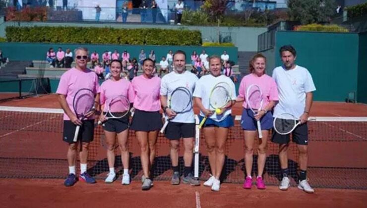 Tenis dünyasından anlamlı turnuva! ‘Erken teşhis hayat kurtarır’