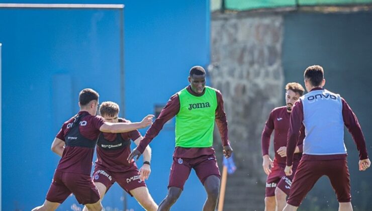 Trabzonspor, Çaykur Rizespor maçı hazırlıklarına devam etti
