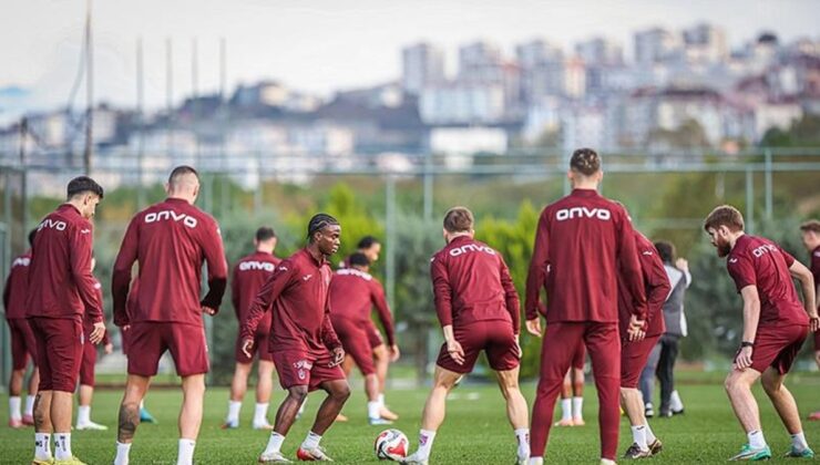 Trabzonspor, ikas Eyüpspor maçı hazırlıklarını sürdürdü