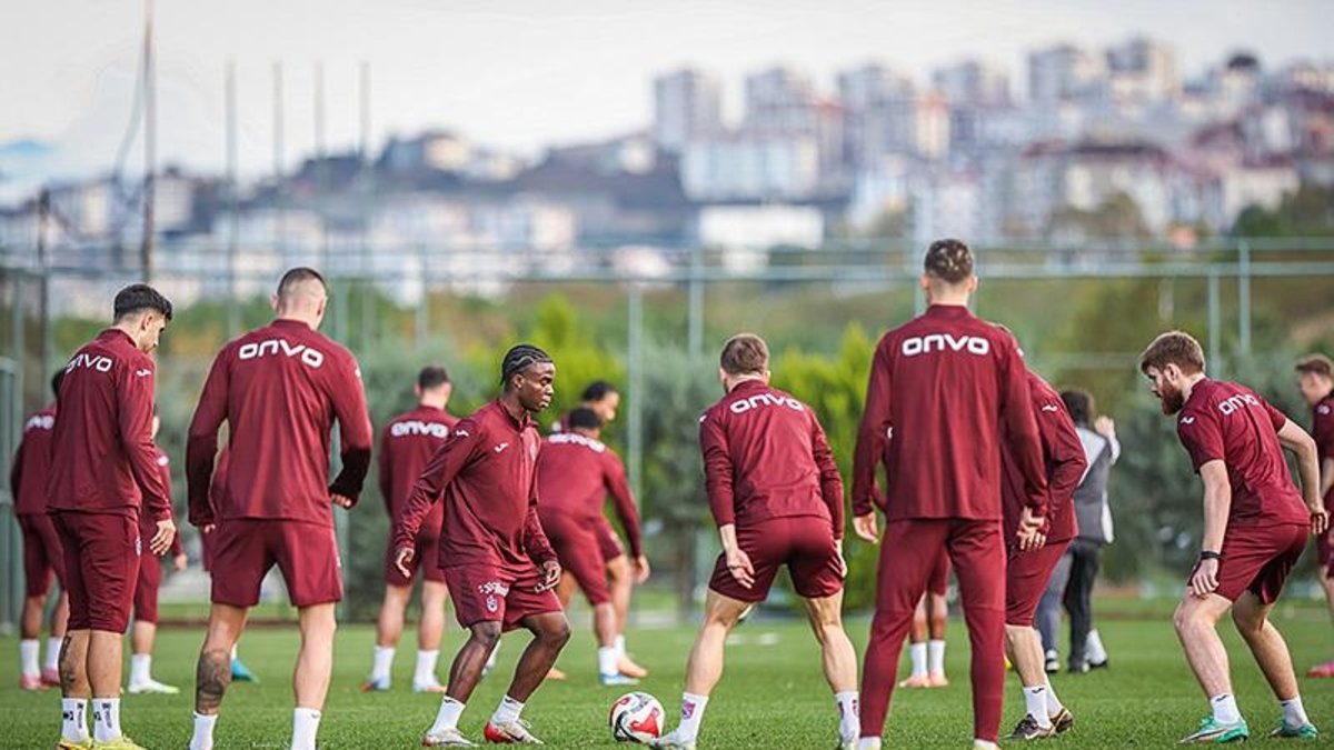 Trabzonspor, ikas Eyüpspor maçı hazırlıklarını sürdürdü