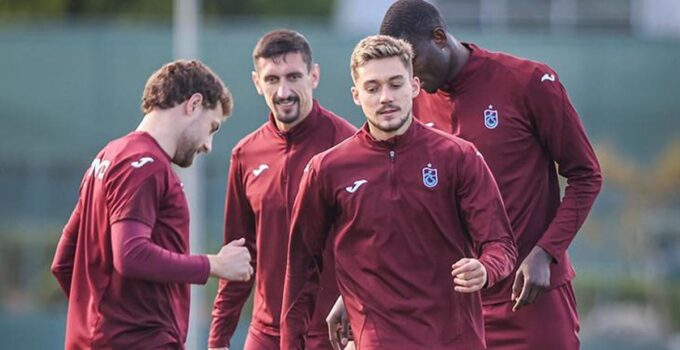Trabzonspor, Karadeniz derbisi için hazırlıklarını sürdürüyor!