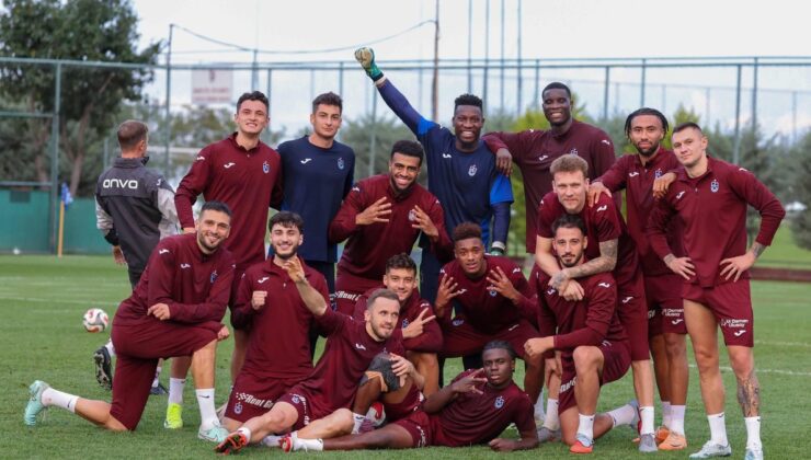 Trabzonspor, Kayserispor maçının hazırlıklarına devam etti