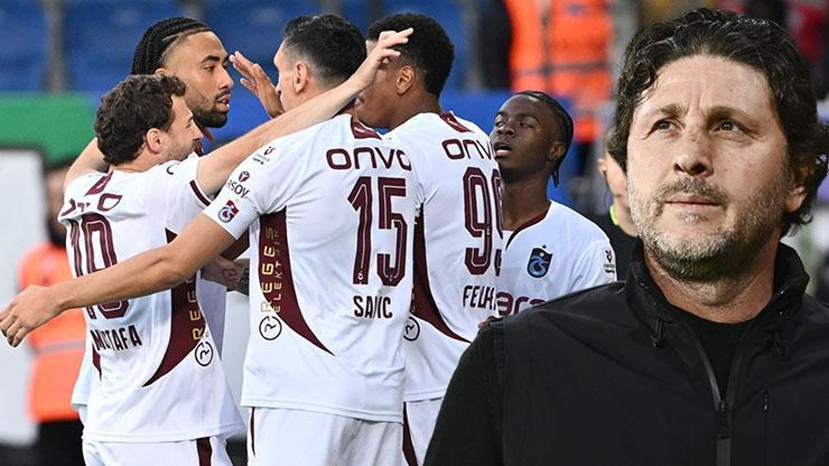 Trabzonspor teknik direktörü Fatih Tekke’den oyunculara mesaj: ‘Önce Eyüp sonra derbi’