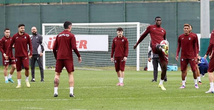 Trabzonspor’da Eyüpspor mesaisi sürüyor