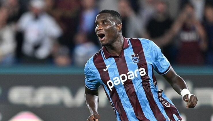 Trabzonspor’un golcüsü Paul Onuachu golleri ile takımını sırtlıyor!