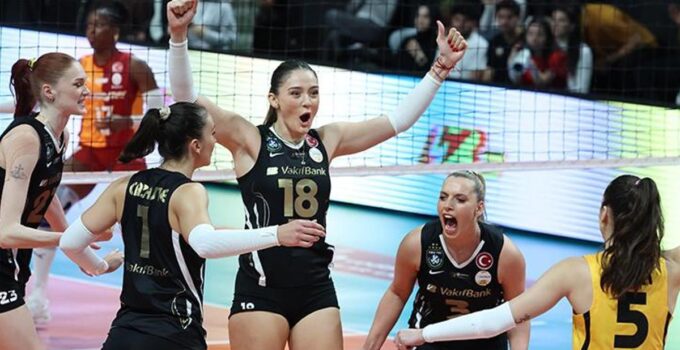 VakıfBank Galatasaray’a set vermedi