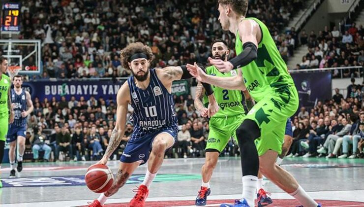 Anadolu Efes’te mağlubiyet serisi 3 maça çıktı! TOFAŞ – Anadolu Efes maç sonucu 86-79