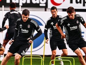 Beşiktaş 3 eksikle Hesap.com Antalyaspor maçı hazırlıklarını sürdürdü