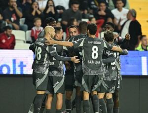 Beşiktaş Antalya’da kazandı!
