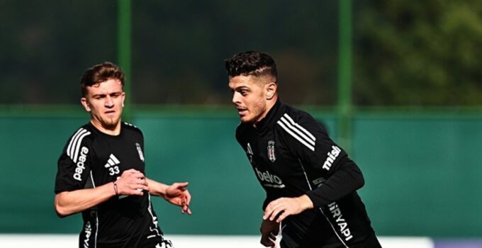 Beşiktaş, Fatih Karagümrük maçının hazırlıklarını sürdürdü