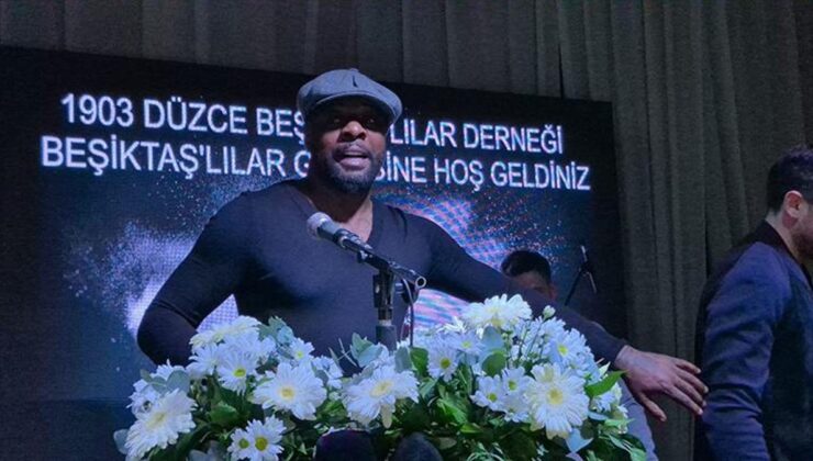 Beşiktaşlı eski oyuncular, Düzce’de taraftarla buluştu