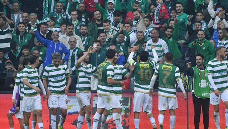 Bursaspor, 3 golle 3 puanı aldı!