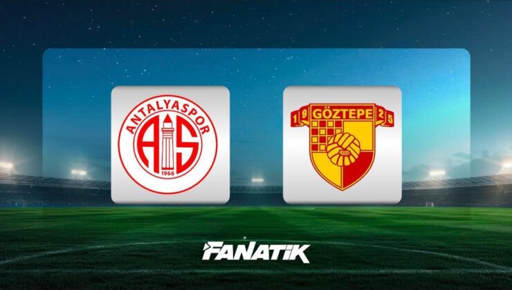 CANLI | Antalyaspor – Göztepe maçı (Süper Lig’de 14. hafta)