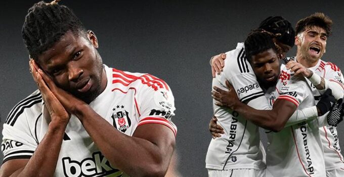 El Bilal Toure’den şık gol! Beşiktaş formasıyla 3. kez attı