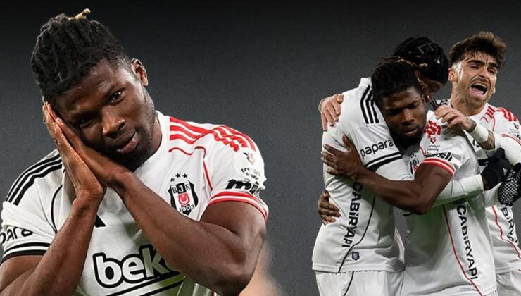 El Bilal Toure’den şık gol! Beşiktaş formasıyla 3. kez attı