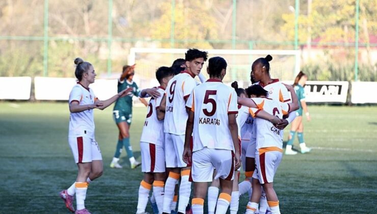 Galatasaray GAİN Giresun Sanayispor’u mağlup etti!