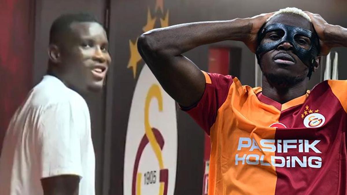 Galatasaray-Trabzonspor derbisi sonrası Onuachu’dan tek kelimelik Osimhen yanıtı