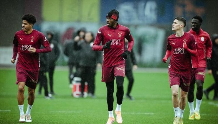 Galatasaray’da sakatlık gelişmesi! 3 yıldız antrenmanda yer aldı