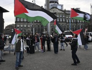 Galatasaraylı taraftarlardan Filistin’e destek!