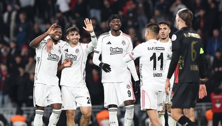 Jota Silva 11’de başladı, Kartal kanatlandı! Karagümrük – Beşiktaş maç sonucu 0-2