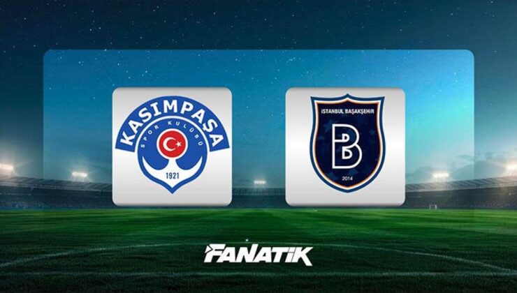 Kasımpaşa – Başakşehir maçı ne zaman, saat kaçta, hangi kanalda? Muhtemel 11’ler