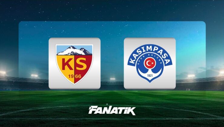 Kayserispor – Kasımpaşa maçı ne zaman, saat kaçta hangi kanalda?