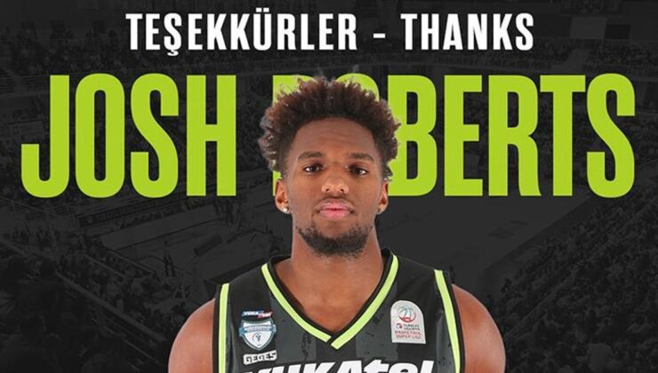 Merkezefendi Basket’te Josh Roberts ile yollar ayrıldı