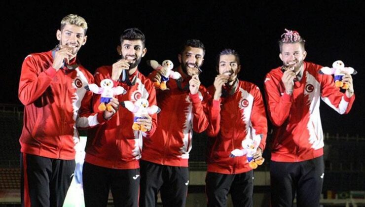 Milli sporculardan Deaflympics’de 22 madalya