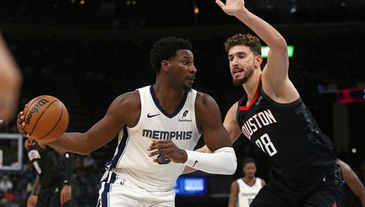 NBA’de Alperen Şengün ’double-double’ yaptı, Rockets serisini 5 maça çıkardı
