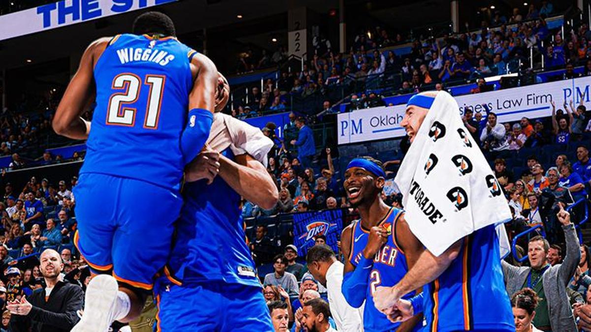 Oklahoma City alev aldı durdurulamıyor!