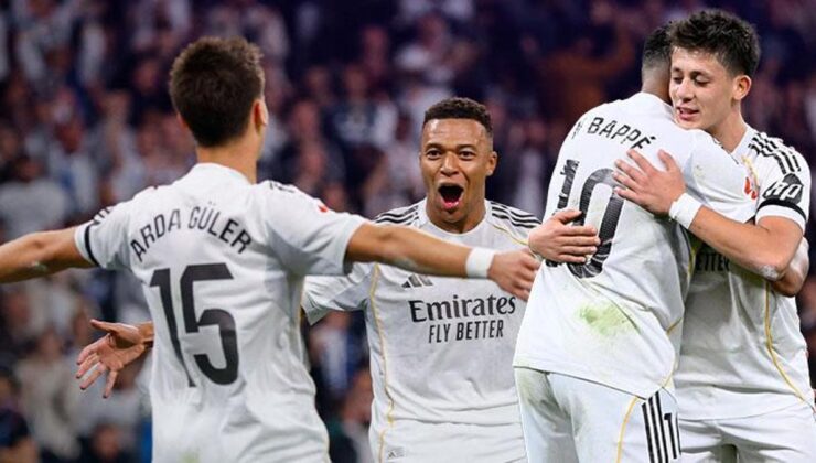 ÖZET I Arda Güler asistlere, Mbappe gollere devam etti, Real Madrid evinde Valencia’yı 4-0’la geçti