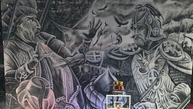 Partizan maçındaki skandal pankarta 40 bin Euro ceza