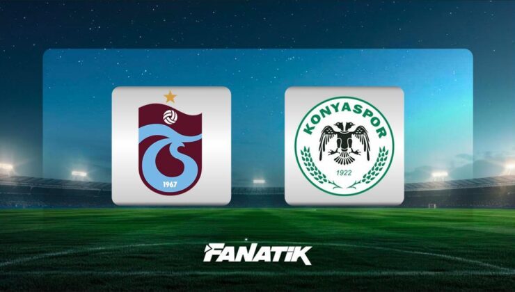 CANLI | Trabzonspor – Konyaspor maçı ne zaman, saat kaçta, hangi kanalda? (11’ler belli oldu)