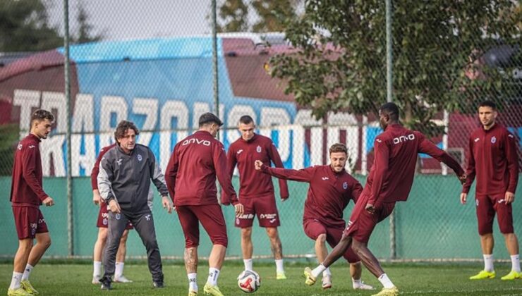 Trabzonspor, Alanyaspor maçının hazırlıklarını tamamladı