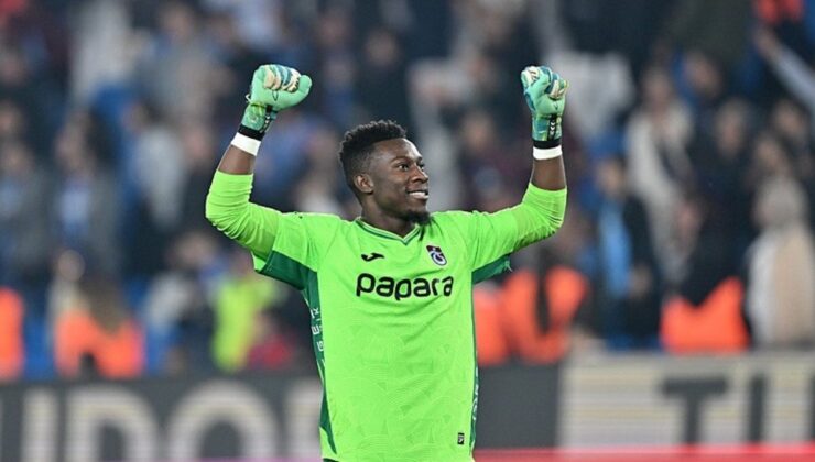 Trabzonspor’da Andre Onana fark yaratmaya devam ediyor! Avrupa’da zirvede